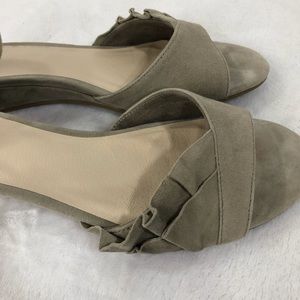 Seychelles Suede Ankle Strap Sandles